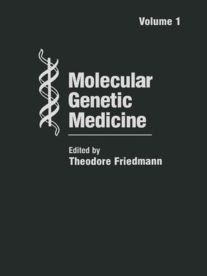 cover image of Molecular Genetic Medicine, Volume 1